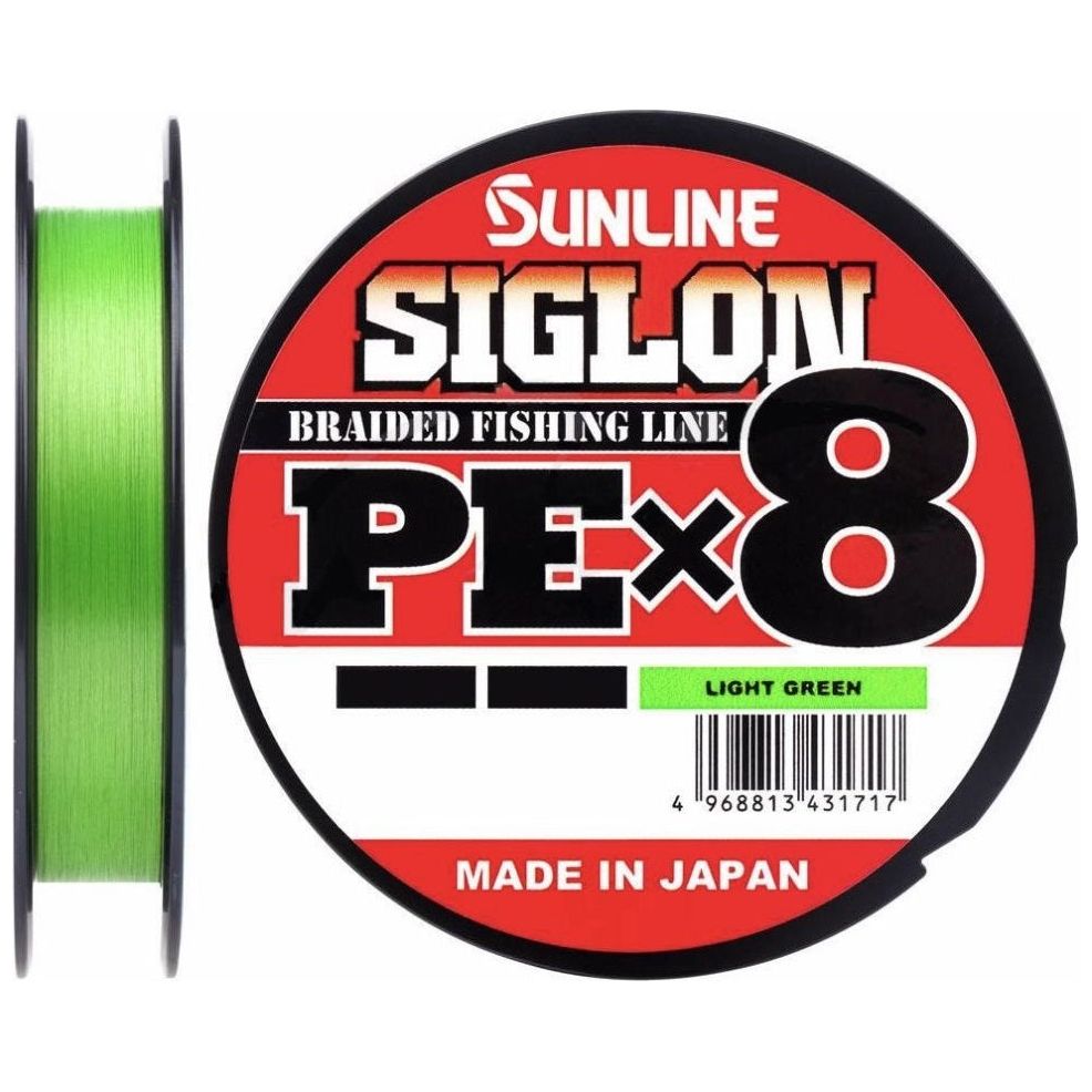 Sunline TRECCIATO SIGLON PEX8 50LB 0.296mm 22Kg Pesca TRAINA Spinning BOLENTINO Sunline TRECCIATO SIGLON PEX8 50LB 0.296mm 22Kg Pesca TRAINA Spinning BOLENTINO