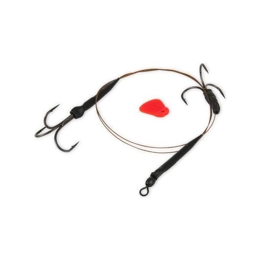 Fox Rage Predator Twin Treble Trace size 4